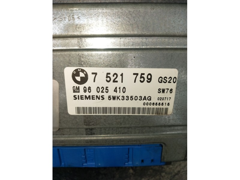Recambio de centralita cambio automatico para bmw 3 (e46) 330 xd referencia OEM IAM 7521759 96025410 5WK33503AG