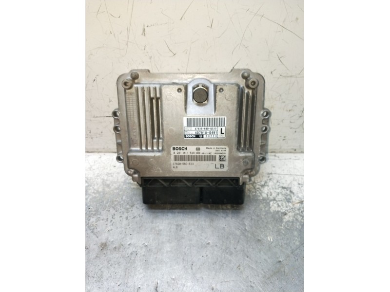 Recambio de centralita motor uce para honda accord tourer (cn/cm) 2.2i ctdi executive referencia OEM IAM 0281011548 37820RBDE33 