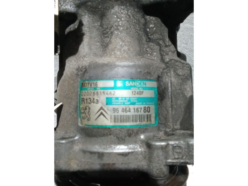 Recambio de compresor aire acondicionado para citroën xsara picasso referencia OEM IAM 9646416780  