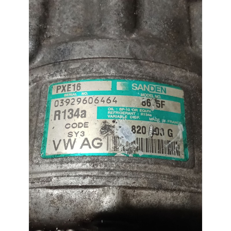 Recambio de compresor aire acondicionado para volkswagen caddy iii furgoneta/monovolumen (2ka, 2kh, 2ca, 2ch) 2.0 sdi referencia