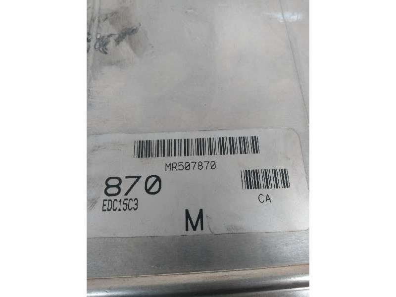 Recambio de centralita motor uce para mitsubishi carisma berlina 4 (da0) 1900 comfort referencia OEM IAM 0281010437 MR507870 HOM