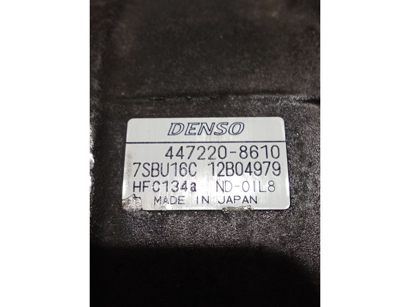 Recambio de compresor aire acondicionado para opel zafira a club referencia OEM IAM 4472208610 24430319 