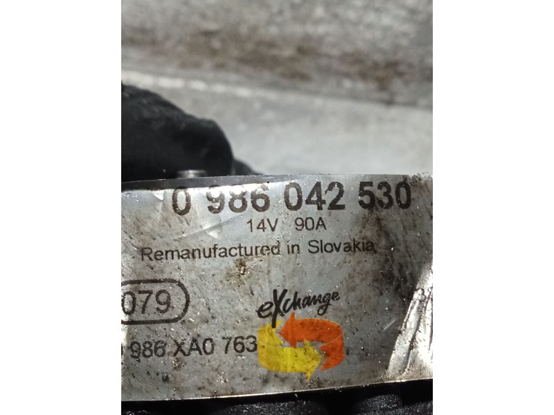 Recambio de alternador para mercedes-benz sprinter 2-t furgoneta (b901, b902) 208 cdi (901.661, 901.662, 902.661, 902.662) refer