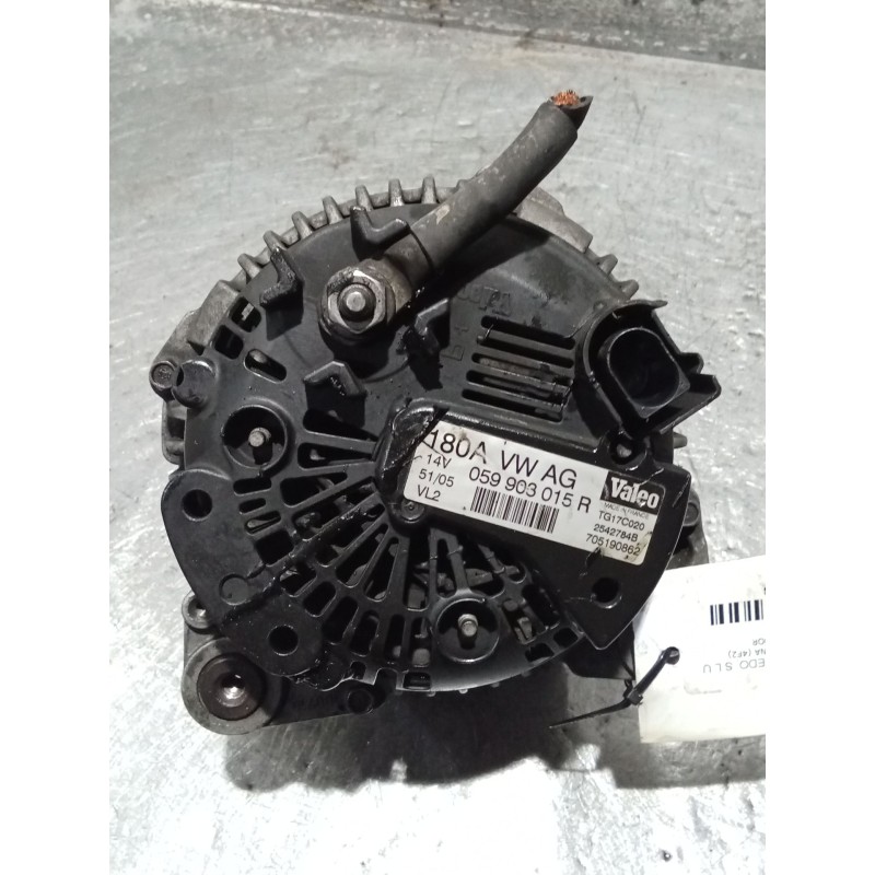 Recambio de alternador para audi a6 berlina (4f2) 3.0 tdi quattro (165kw) referencia OEM IAM 059903015R  180A