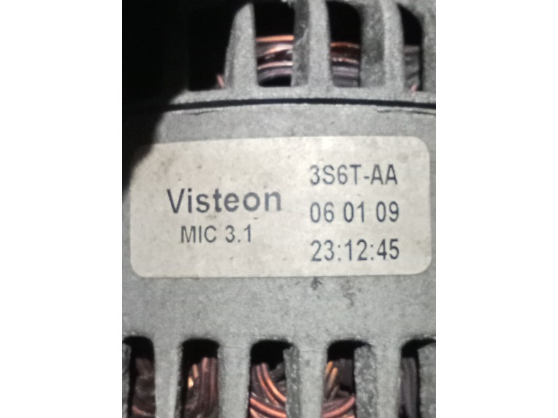 Recambio de alternador para ford fusion (cbk) steel referencia OEM IAM 3S6TAA  