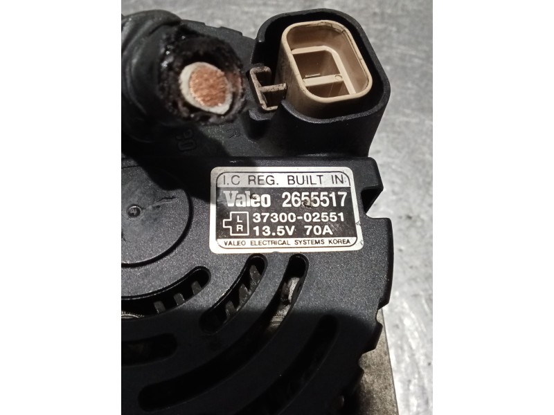 Recambio de alternador para kia picanto 1.1 ex referencia OEM IAM 3730002551 2655517 70A