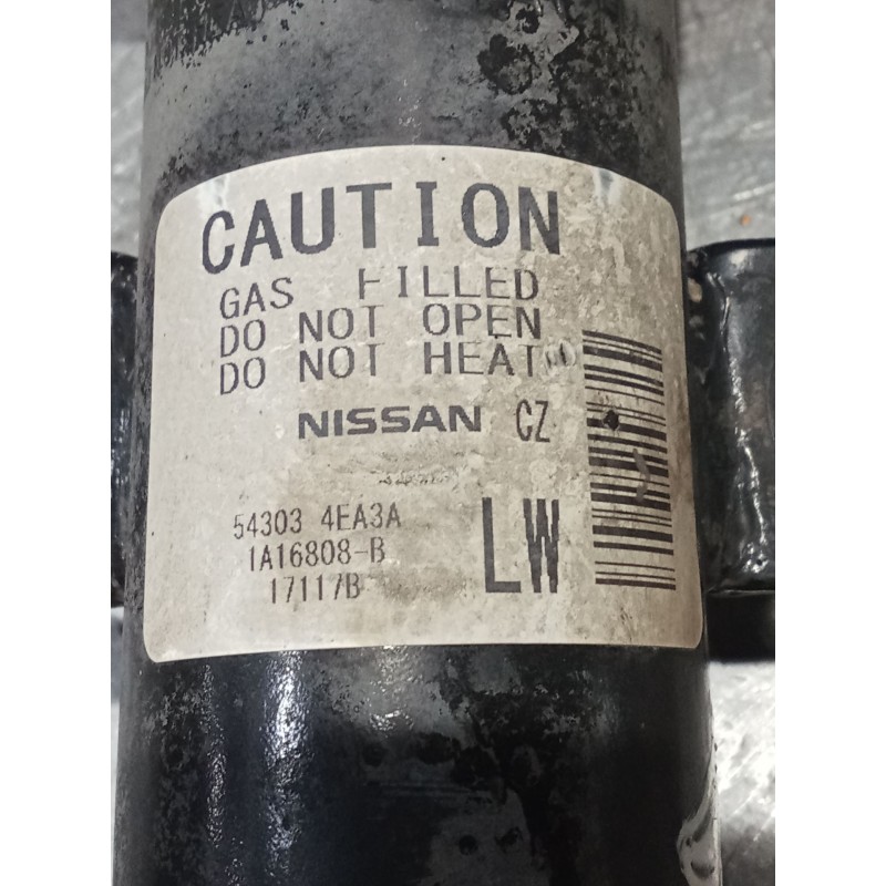 Recambio de amortiguador delantero izquierdo para nissan qashqai ii (j11, j11_) 1.2 dig-t referencia OEM IAM 543034EA3A  