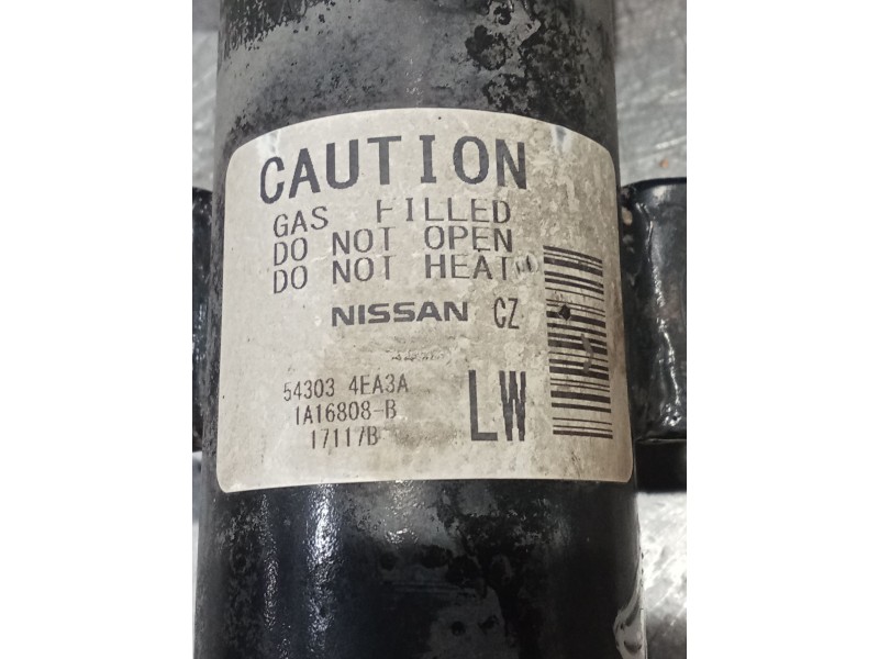 Recambio de amortiguador delantero izquierdo para nissan qashqai ii (j11, j11_) 1.2 dig-t referencia OEM IAM 543034EA3A  