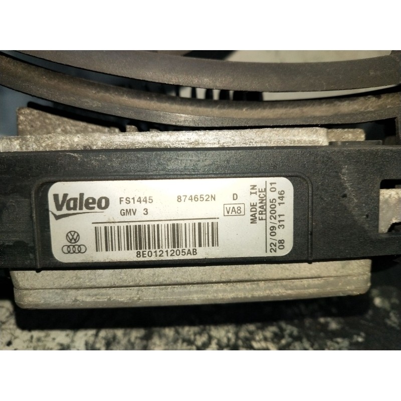 Recambio de electroventilador para audi a4 berlina (8e) 2.0 tdi 16v (103kw) referencia OEM IAM 8E0121205AB  874652N