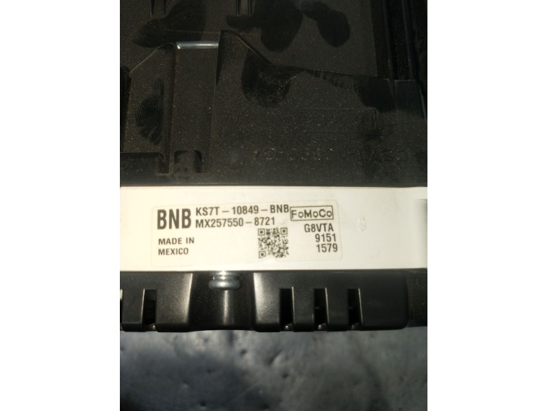 Recambio de cuadro instrumentos para ford mondeo v sedán (cd) 2.0 hybrid referencia OEM IAM KS7T10849BNB MX2575508721 