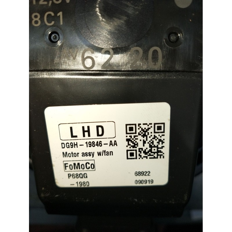 Recambio de motor calefaccion para ford mondeo v sedán (cd) 2.0 hybrid referencia OEM IAM DG9H19846AA 68922 090919