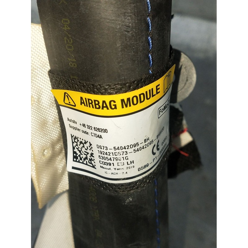 Recambio de airbag cortina delantero izquierdo para ford mondeo v sedán (cd) 2.0 hybrid referencia OEM IAM DS7354042D95BH 630547