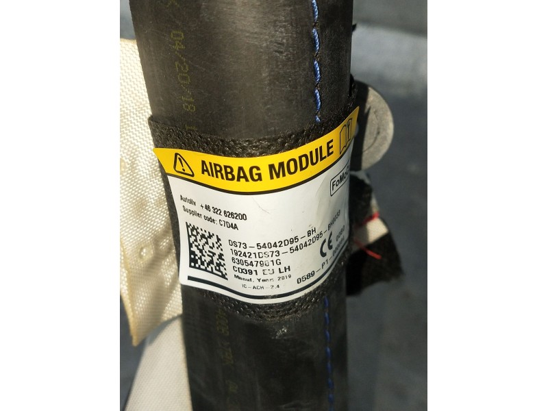 Recambio de airbag cortina delantero izquierdo para ford mondeo v sedán (cd) 2.0 hybrid referencia OEM IAM DS7354042D95BH 630547