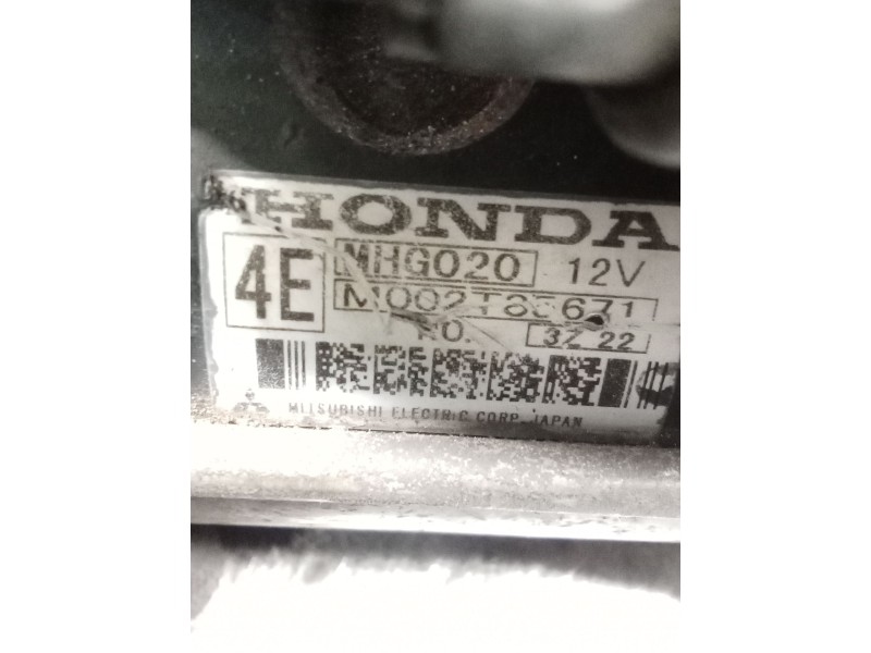 Recambio de motor arranque para honda accord tourer (cn/cm) 2.2i ctdi executive referencia OEM IAM M002T68862  
