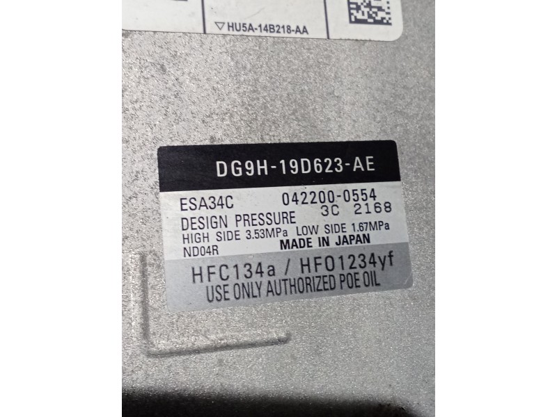 Recambio de compresor aire acondicionado para ford mondeo v sedán (cd) 2.0 hybrid referencia OEM IAM   