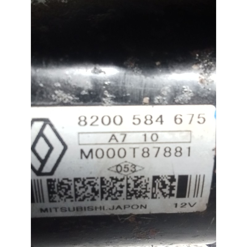 Recambio de motor arranque para renault megane ii (bm0/1_, cm0/1_) 1.5 dci (bm1e, cm1e) referencia OEM IAM 8200584675 M000187881