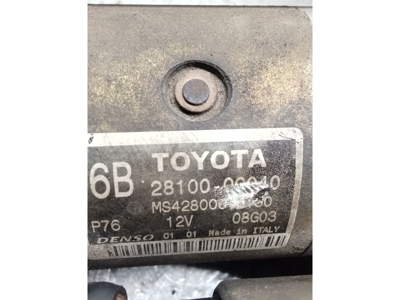 Recambio de motor arranque para toyota rav 4 iii (_a3_) 2.2 d 4wd (ala30_) referencia OEM IAM 2810000040  