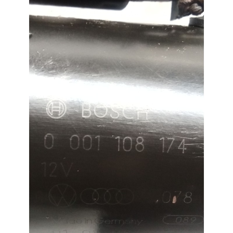 Recambio de motor arranque para audi a4 b5 avant (8d5) s4 quattro referencia OEM IAM 078911023D 0001108174 