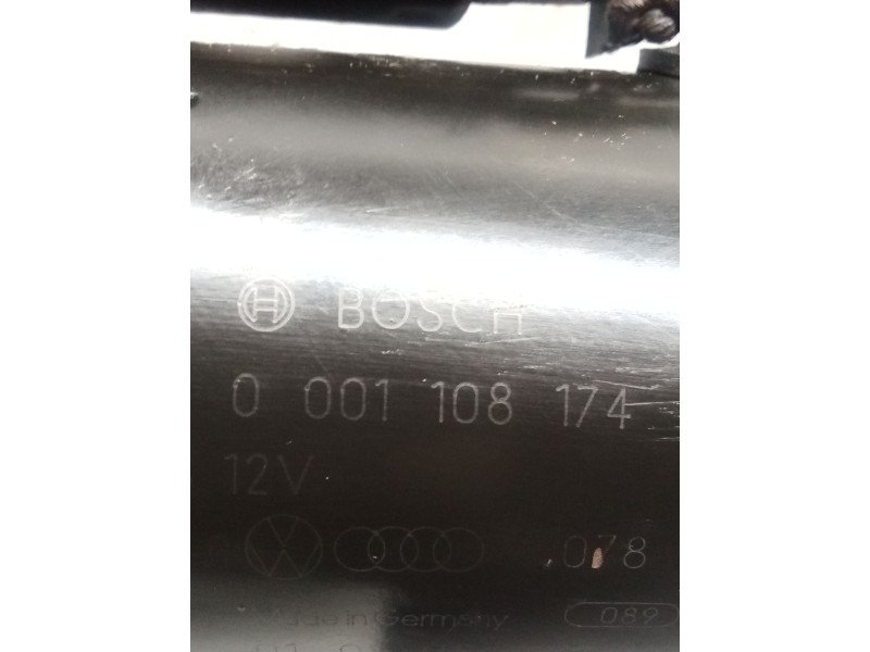 Recambio de motor arranque para audi a4 b5 avant (8d5) s4 quattro referencia OEM IAM 078911023D 0001108174 