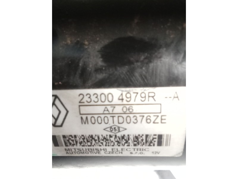 Recambio de motor arranque para nissan qashqai ii (j11, j11_) 1.2 dig-t referencia OEM IAM 233004979R  