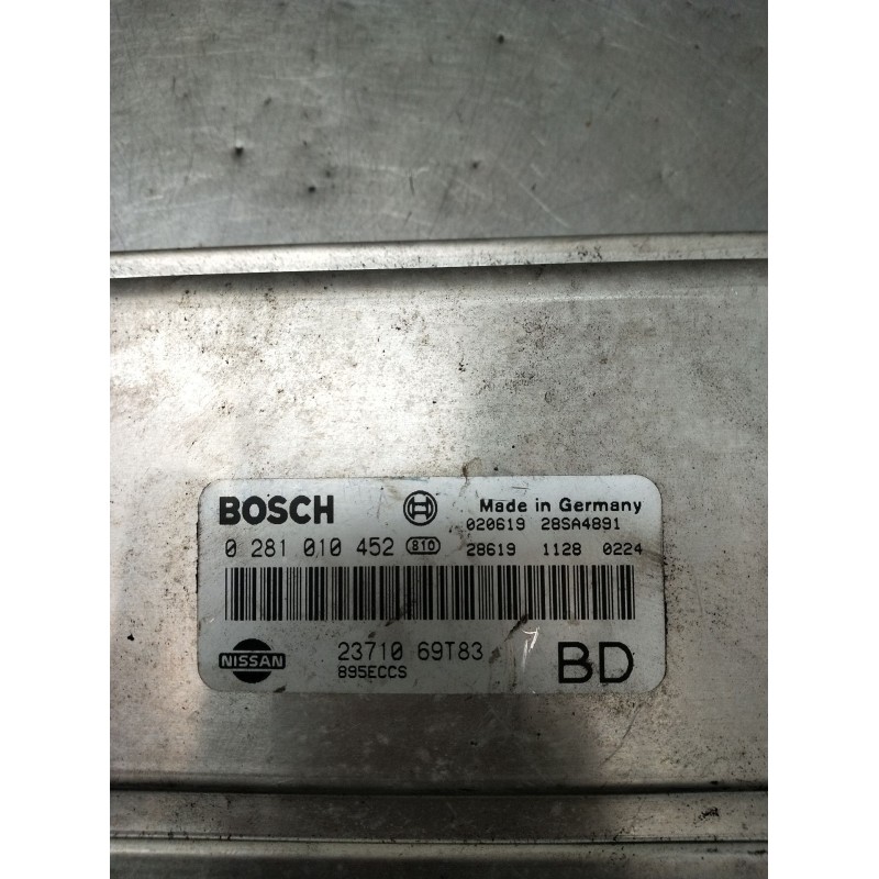 Recambio de centralita motor uce para nissan cabstar e (tl_, vl_) 125.35, 125.45 (tl0, vl0) referencia OEM IAM 0281010452 237106
