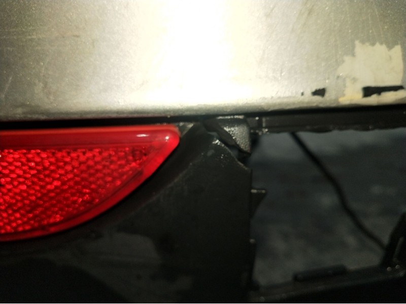 Recambio de paragolpes trasero para renault megane iii hatchback (bz0/1_, b3_) 1.9 dci (bz0n, bz0j) referencia OEM IAM  VER FOTO