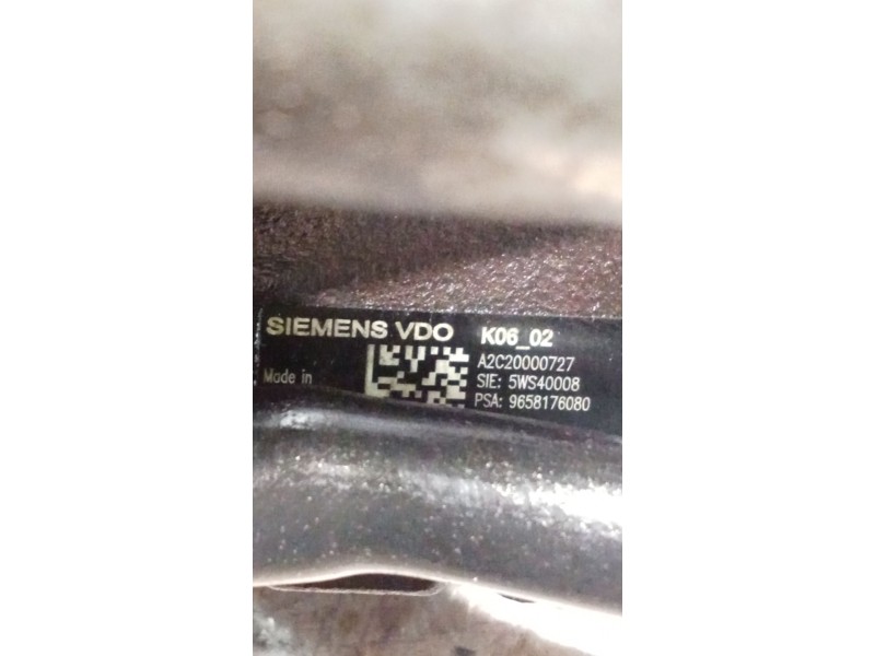 Recambio de bomba inyeccion para ford fusion (cbk) steel referencia OEM IAM 9658176080 5WS40008 SIEMENS