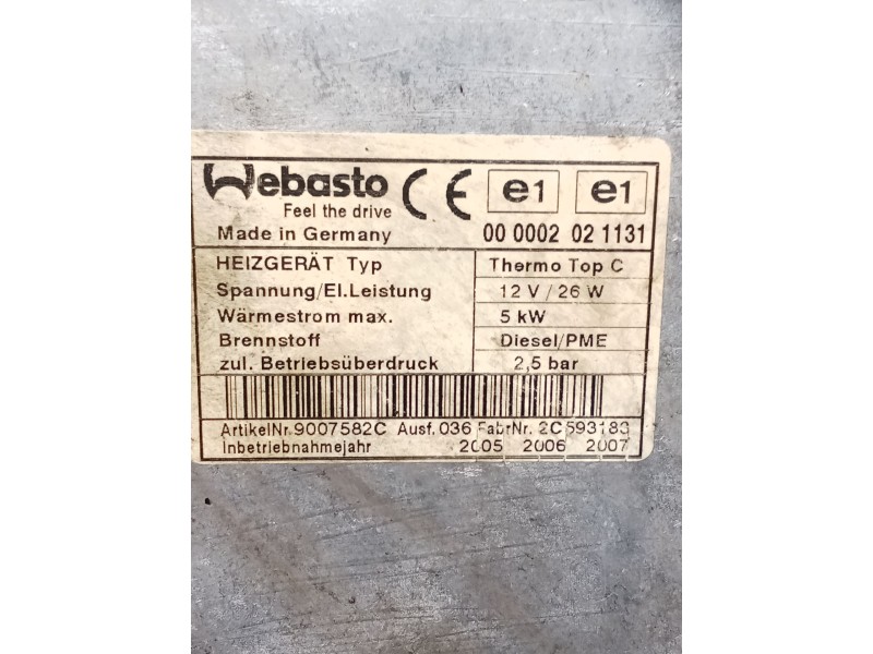 Recambio de motor calefaccion para volkswagen touareg (7la) tdi v10 referencia OEM IAM 7L6815071C  CALEFACCION AUTONOMA