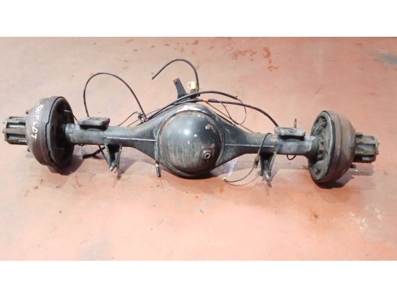 Recambio de puente trasero para nissan cabstar e (tl_, vl_) 125.35, 125.45 (tl0, vl0) referencia OEM IAM TAMBOR/ABS RUEDA GEMELA