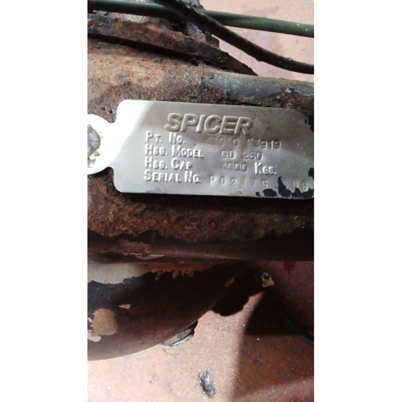 Recambio de puente trasero para nissan cabstar e (tl_, vl_) 125.35, 125.45 (tl0, vl0) referencia OEM IAM TAMBOR/ABS RUEDA GEMELA