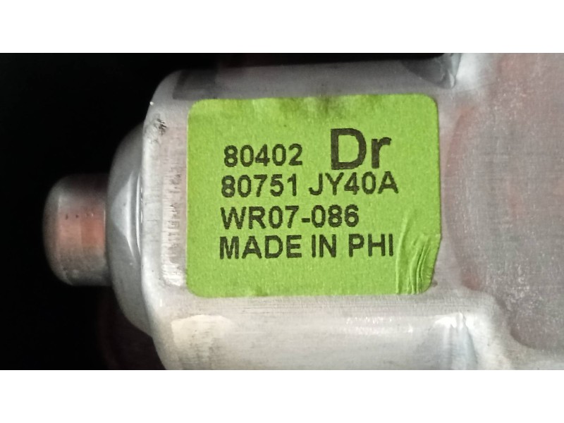 Recambio de elevalunas delantero izquierdo para renault koleos expression referencia OEM IAM 80751JY40A  