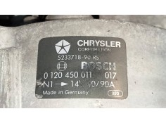 Recambio de alternador para chrysler le baron turbo cabrio referencia OEM IAM 0120450011 523371890RS LEBARON 2