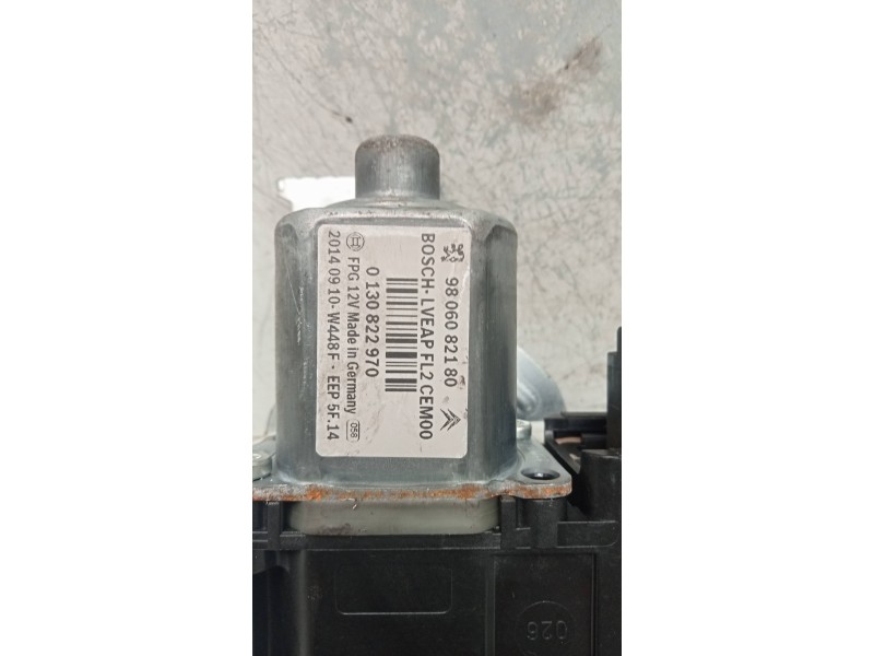 Recambio de elevalunas trasero derecho para peugeot 2008 (--.2013) allure referencia OEM IAM 9806088580 ,9806082180 0130822970