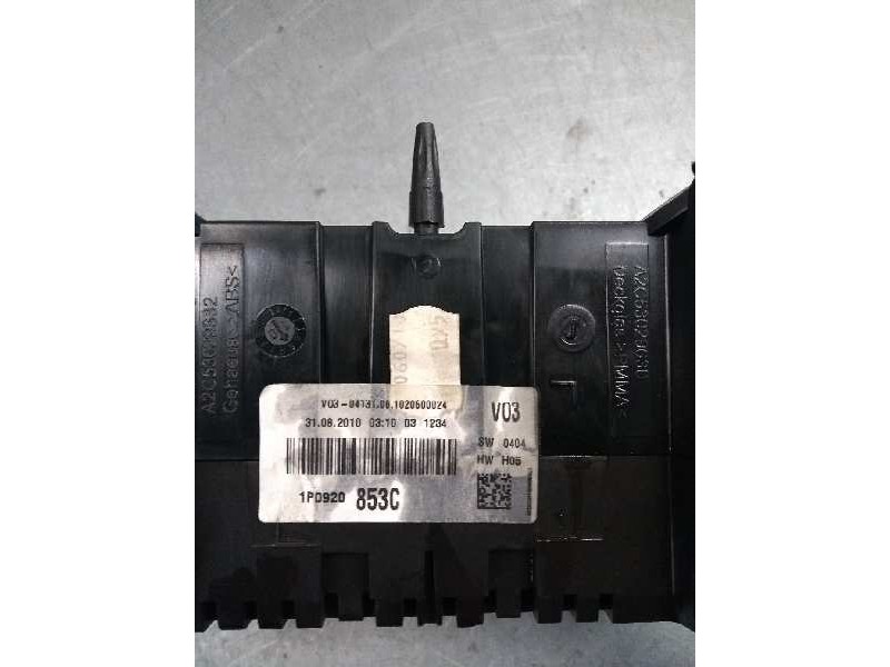 Recambio de cuadro instrumentos para seat leon (1p1) reference referencia OEM IAM 1P0920853C  1P0920804BX