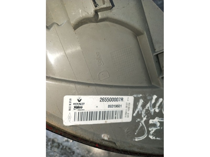 Recambio de piloto trasero derecho para renault megane iii hatchback (bz0/1_, b3_) 1.9 dci (bz0n, bz0j) referencia OEM IAM 26550