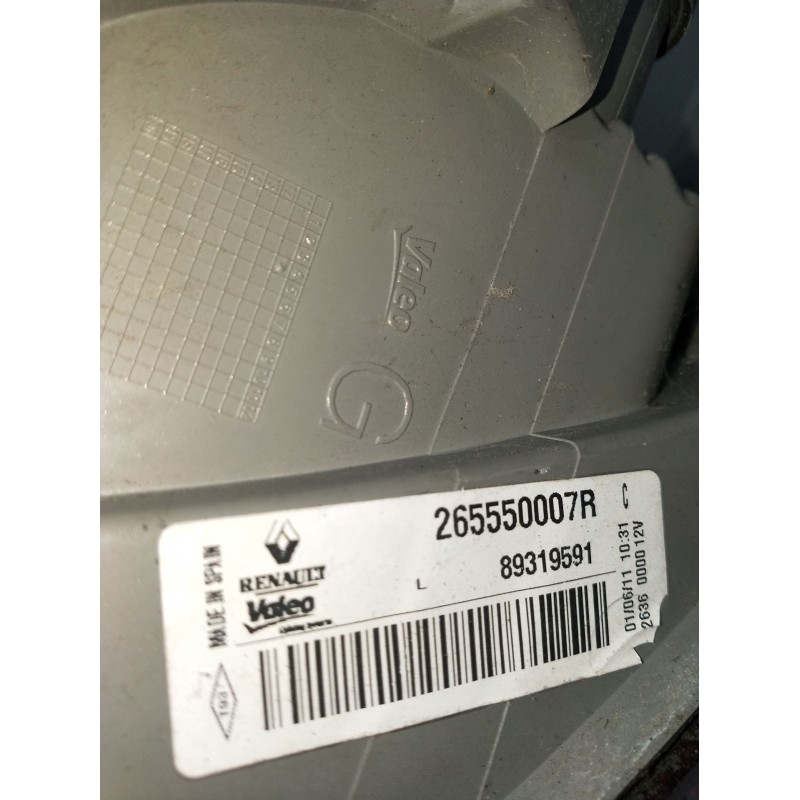 Recambio de piloto trasero izquierdo para renault megane iii hatchback (bz0/1_, b3_) 1.9 dci (bz0n, bz0j) referencia OEM IAM 265