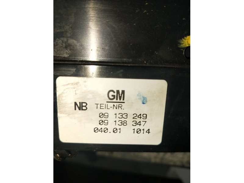 Recambio de mando luces para opel zafira a club referencia OEM IAM 09133249 09138347 