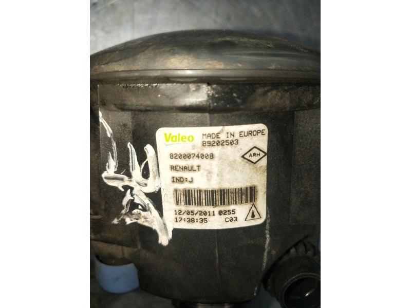 Recambio de faro antiniebla derecho para renault megane iii hatchback (bz0/1_, b3_) 1.9 dci (bz0n, bz0j) referencia OEM IAM 8200