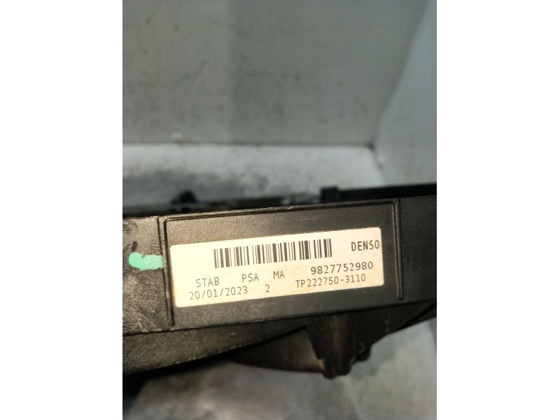 Recambio de electroventilador para peugeot 208 (p2) referencia OEM IAM 9827752980 TP2227503110 