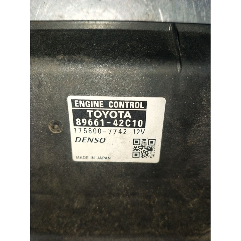 Recambio de centralita motor uce para toyota rav 4 iii (_a3_) 2.2 d 4wd (ala30_) referencia OEM IAM 8966142C10 1758007742 