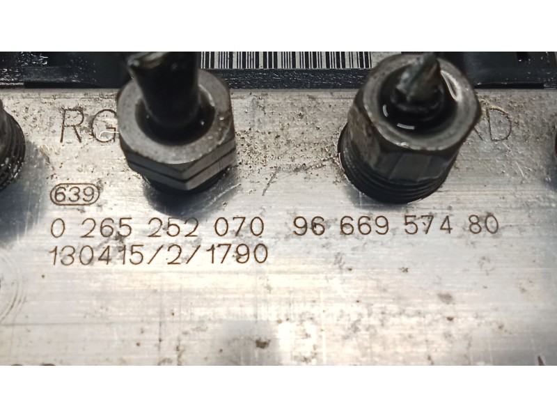 Recambio de abs para peugeot 308 access referencia OEM IAM 0265951870 9666957480 0265252070
