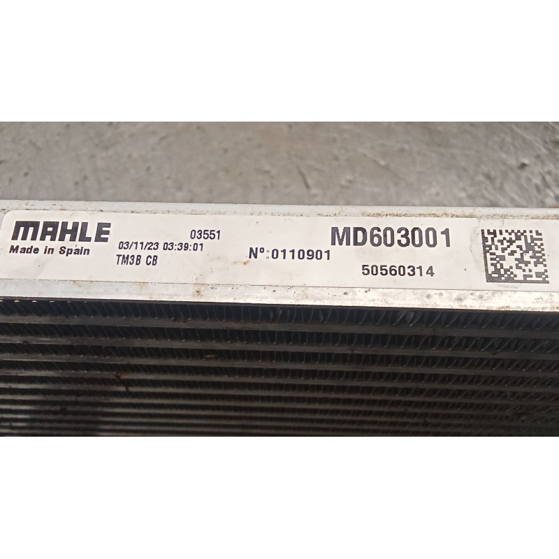 Recambio de radiador aceite para alfa romeo giulia (952_) 2.2 d q4 (952aha45, 952ama4) referencia OEM IAM MD603001  