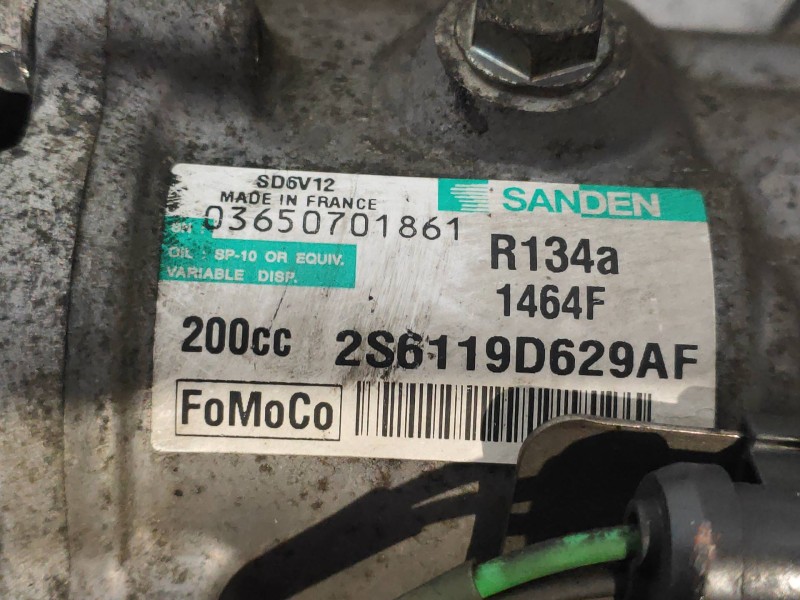 Recambio de compresor aire acondicionado para ford fiesta (cbk) futura referencia OEM IAM SD6V121464F 2S6119D629AF  Recambio de compresor aire acondicionado para ford fiesta (cbk) futura referencia OEM IAM SD6V121464F 2S6119D629AF