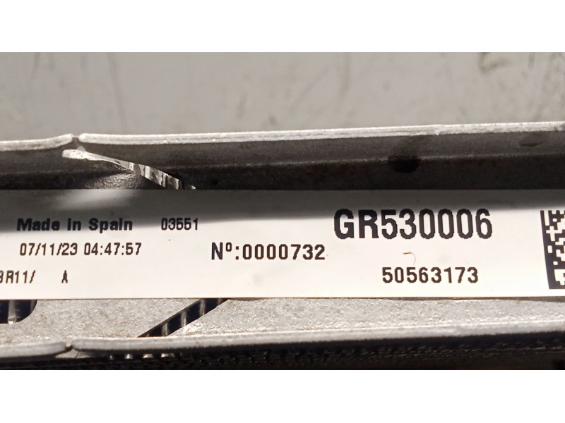 Recambio de radiador agua para alfa romeo giulia (952_) 2.2 d q4 (952aha45, 952ama4) referencia OEM IAM 50563173  