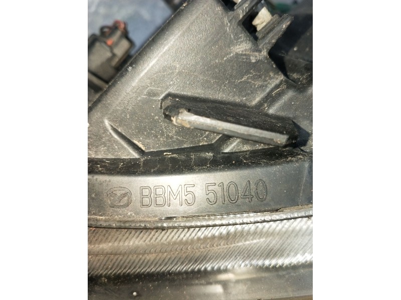 Recambio de faro izquierdo para mazda 3 lim. (bl) luxury referencia OEM IAM BBM551040 XENON 