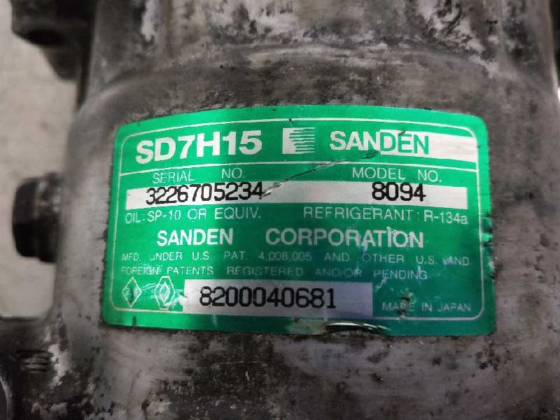 Recambio de compresor aire acondicionado para mitsubishi space star (dg0) 1.9 di-d cat referencia OEM IAM SD7H158094 8094 820004