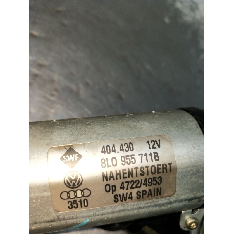 Recambio de motor limpia trasero para audi a4 b5 avant (8d5) s4 quattro referencia OEM IAM 8L0955711B 404430 