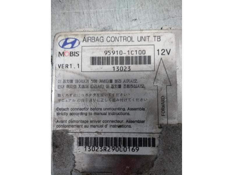 Recambio de centralita airbag para hyundai getz (tb) 1.1 básico referencia OEM IAM 959101C100 13023 13023R9000169