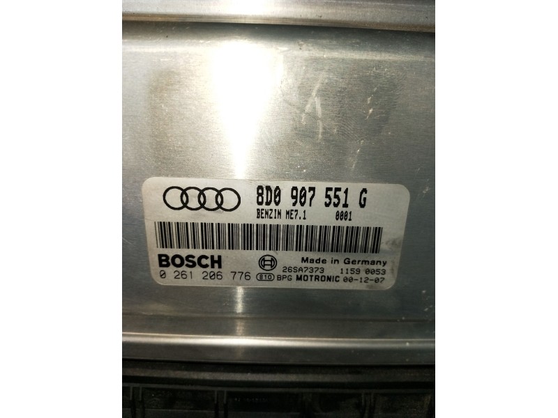 Recambio de centralita motor uce para audi a4 b5 avant (8d5) s4 quattro referencia OEM IAM 0261206776 8D0907551G 26SA7373