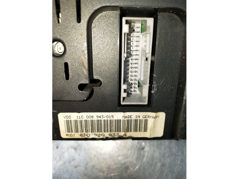 Recambio de cuadro instrumentos para audi a4 b5 avant (8d5) s4 quattro referencia OEM IAM 8D0920933A  110008943015